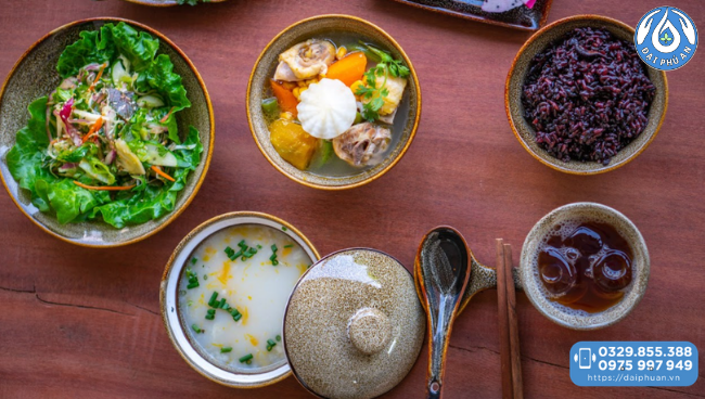 Các món ăn vị thuốc của Đại Phú An